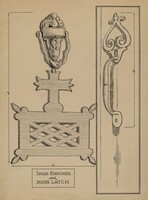 Cast Iron Knocker/Latch