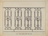 Cast Iron Window Balcony