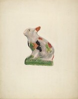 Chalkware Rabbit
