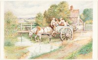 Children in a Cart