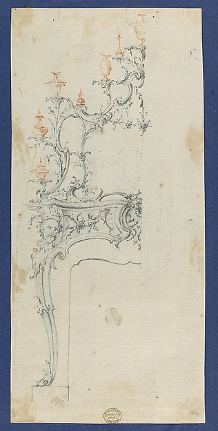 Chimneypiece, in Chippendale Drawings, Vol. I