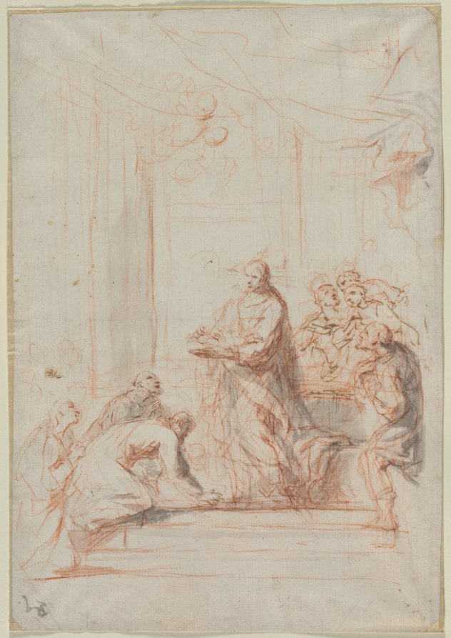 Christ Administering the Host