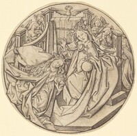Christ Blessing the Virgin