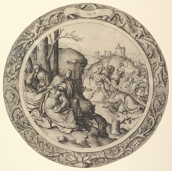 Christ Carrying the Cross, from the Circular Passion