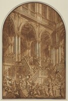 Christ Led Captive from a Palace