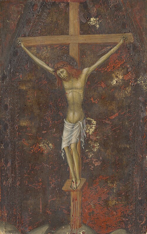 Christ on the Cross [reverse]