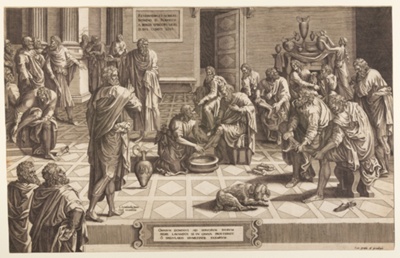 Christ Washes the Feet of the Apostles