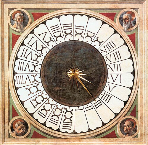 Clock at Florence Cathedral