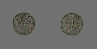 Coin Depicting a Sphinx