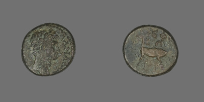 Coin Depicting Emperor Hadrian