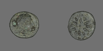 Coin Depicting the God Apollo