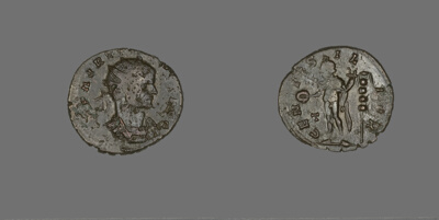 Coin Portraying Emperor Aurelian