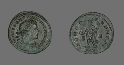 Coin Portraying Emperor Constantine I