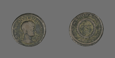 Coin Portraying Emperor Constantine I