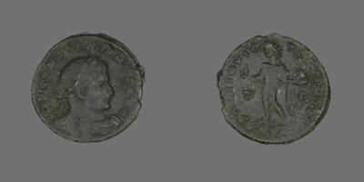 Coin Portraying Emperor Constantine I