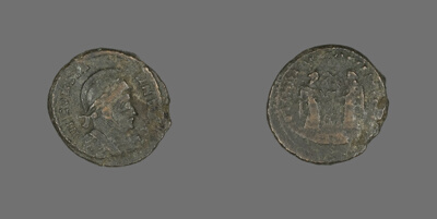 Coin Portraying Emperor Constantine I