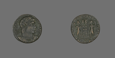 Coin Portraying Emperor Constantine I