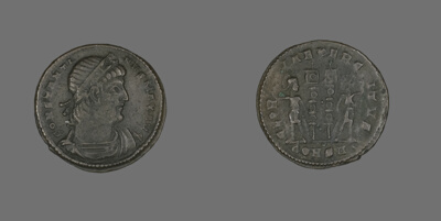 Coin Portraying Emperor Constantine I