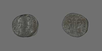 Coin Portraying Emperor Constantine I