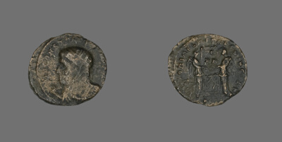 Coin Portraying Emperor Constantine I