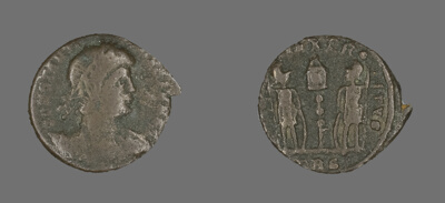 Coin Portraying Emperor Constantine II