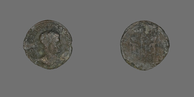 Coin Portraying Emperor Constantine II Caesar