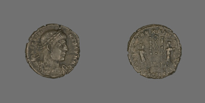 Coin Portraying Emperor Constantine II Caesar
