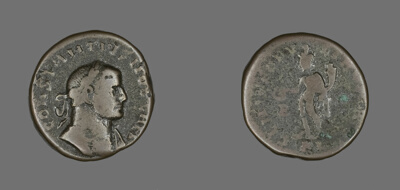 Coin Portraying Emperor Constantius I