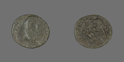 Coin Portraying Emperor Constantius II