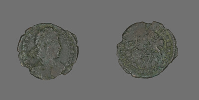 Coin Portraying Emperor Constantius II