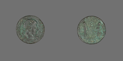 Coin Portraying Emperor Constantius II