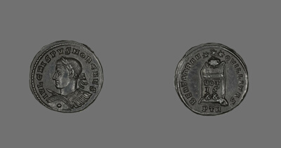 Coin Portraying Emperor Crispus