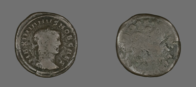 Coin Portraying Emperor Galerius
