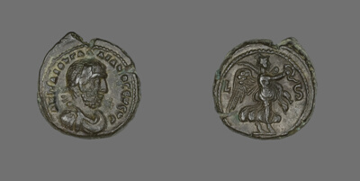 Coin Portraying Emperor Gallienus