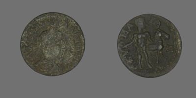 Coin Portraying Emperor Gallienus