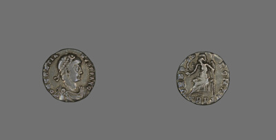Coin Portraying Emperor Gratian