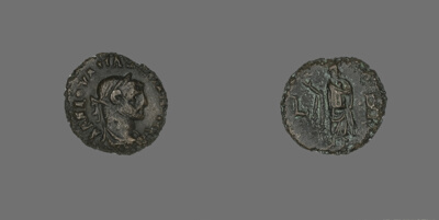 Coin Portraying Emperor Maximianus