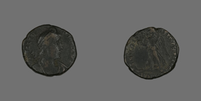 Coin Portraying Emperor Valens