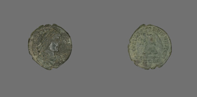 Coin Portraying Emperor Valens