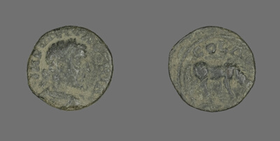 Coin Portraying Emperor Valerian (?)