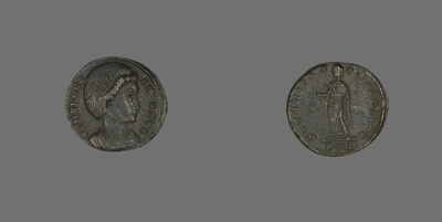 Coin Portraying Empress Helena
