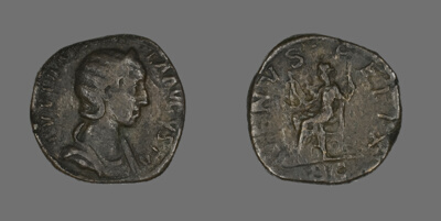 Coin Portraying Empress Julia Mamaea