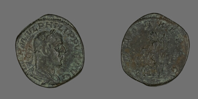 Coin Portraying Philip the Arab