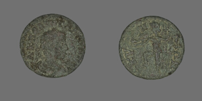 Coin Portraying the Emperor Gallienus
