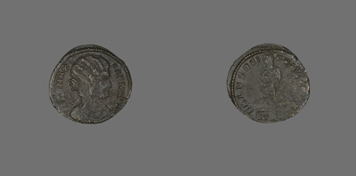 Coin Showing Portraying Empress Fausta