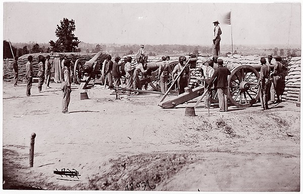 Colored Battery, Petersburg, June