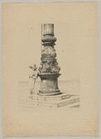 Column in Saint Mark’s Square