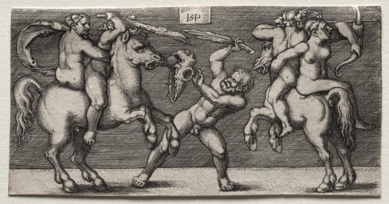 Combat of Three Men