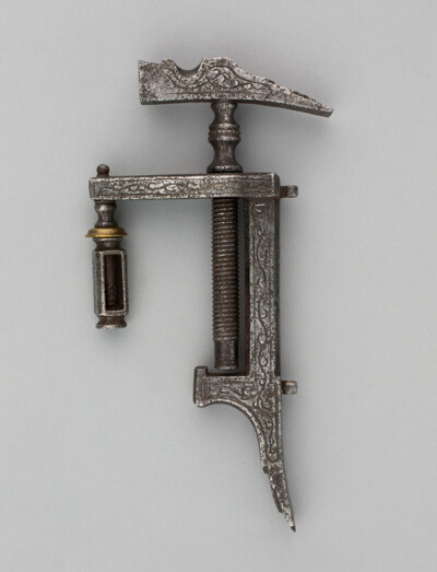 Combined Wheellock Spanner, Turnscrew, and Adjustable Powder Measure