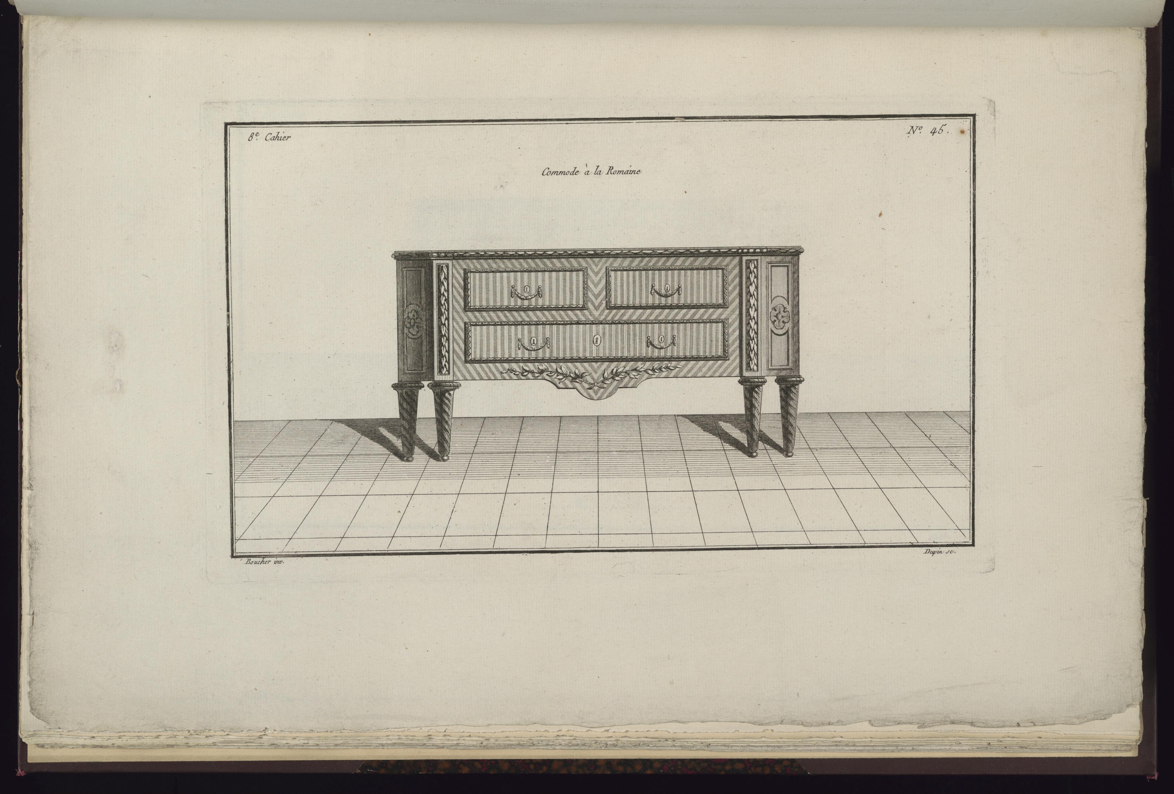 Commode à la Romaine